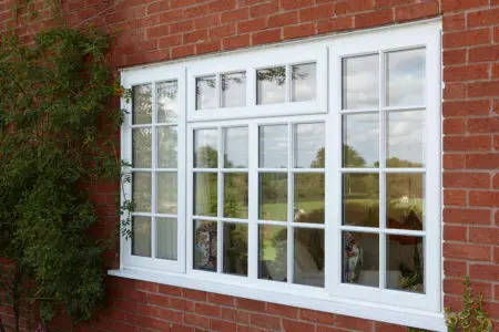 White uPVC Casement Windows Fleet Rehau